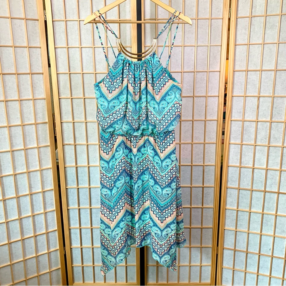 No Boundaries Halter Top Summer Dress